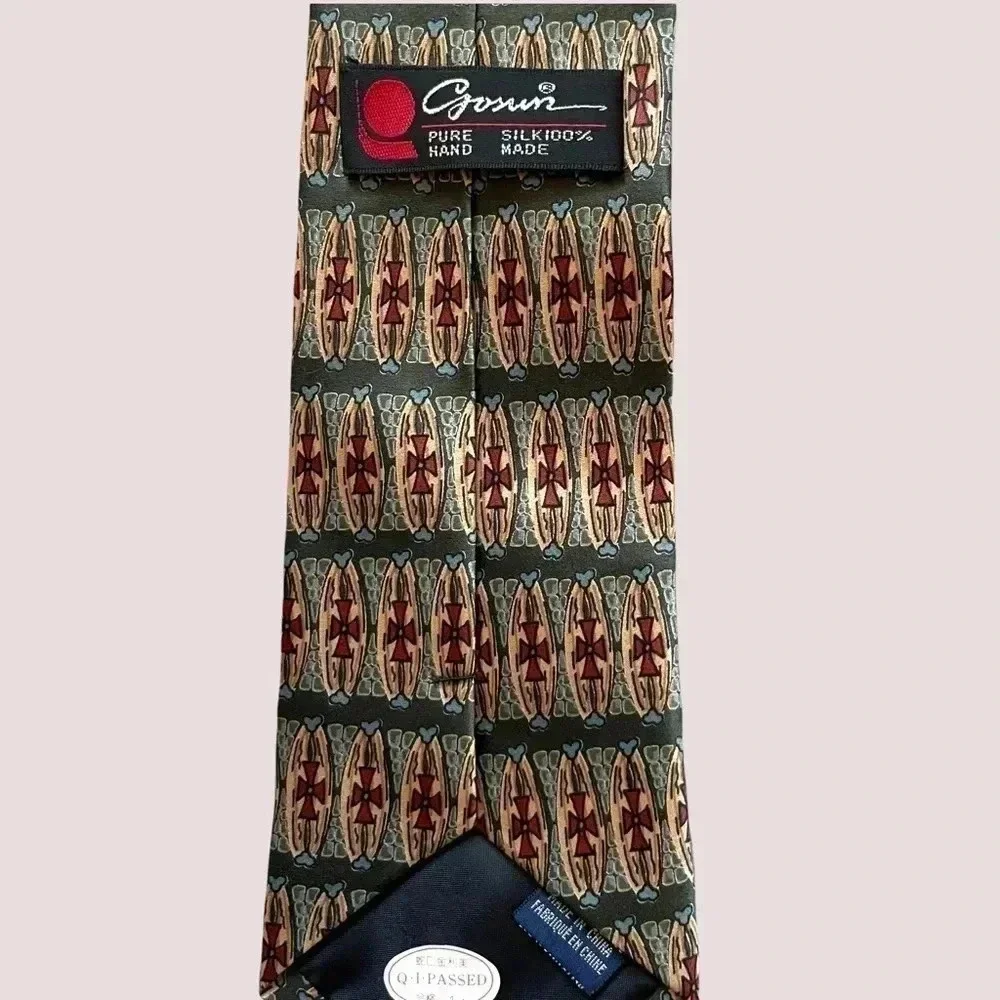 Vintage 100% Silk Tie